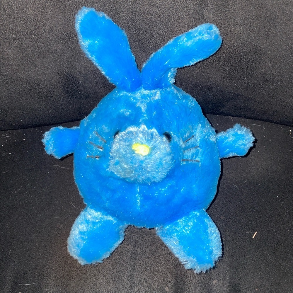 Plush Blue Bunny Stuffed Animal